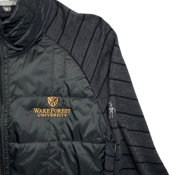 SmartWool Men's Wake Forest University Embroidered Propulsion 60 Full Zip Jacket - Picture 5 of 13